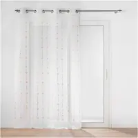 Douceur D`Interieur gardin till vardagsrum ARIANE, voile, 140 x 280 cm
