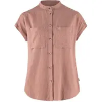 Fjällräven Women's Övik Hemp SS Shirt krage