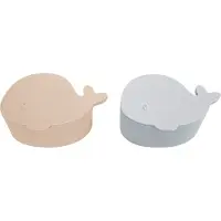 Filibabba Snackslådor - 2-pack - Silikon - Valen Christian - 400 - - One Size - Matlåda