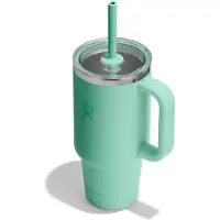 Hydroflask 32oz Travel Tumbler Clear Lid
