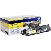 Brother TN-329Y gul toner extra hög kapacitet (original)
