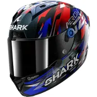 Shark Aeron Zarco GP de France Integralhjälm Blå/Röd M Unisex