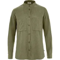 Fjällräven Women's Övik Hemp LS Shirt bandkrage