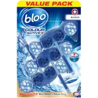 Bloo Blooo Colour Active Bleach WC-kantblock - 3 st