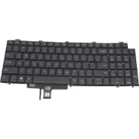Dell - Ersättningstangentbord för bärbar dator - bakgrundsbelyst - QWERTY - internationell engelska - rekonditionerad - för Precision 7550, 7560, 7...