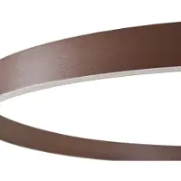 LUCANDE Pendellampa Yonam , dimbar, Brun / rost, Vardagsrum / matsal, Metall, Modern