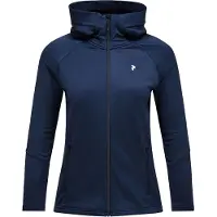 Peak Performance Women's Rider Essentials Zip Hood Blue Shadow/blue Shadow/