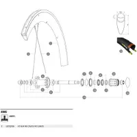 Mavic Comete Pro Carbon Bakfälg