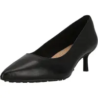 Clarks Adela Court Svarta Läder Skor
