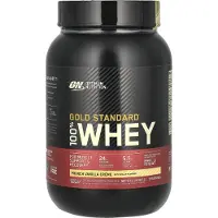 Optimum Nutrition Gold Standard 100% Vassle, Fransk Vaniljkräm, 909G(2 pund)