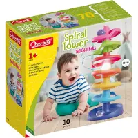 Quercetti Min Ljusball Spiral Torn 10 Bitar