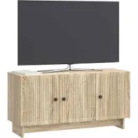 vidaXL TV-skåp Sonoma-ek 99 x 34,5 x 50 cm Konstruerat trä
