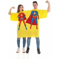 Creaciones Llopis Dubbel Superhjältar T-shirt Birras Kostym