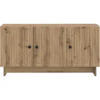 vidaXL TV-skåp Artisan-ek 99 x 34,5 x 50 cm Konstruerat trä