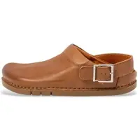 Art unisex. 120241123003_023 Läder Clogs 2024 Kassel brun (45), Hud, Karta, Spänne, Casual