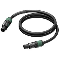 Procab PRA524/20 högtalarkabel - 4-ledarkabel speakON - HighFlex 20 meter