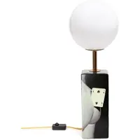 Seletti Bordslampa , Toiletpaper, dimbara, Svart, Vardagsrum, Keramik, Design