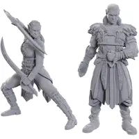 WizKids D&D Nolzur's Marvelous Miniatures: Special Edition Baldur's Gate 3 (Jaheira & Halsin)