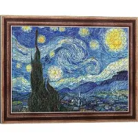 Trefl PuzzloRama Stjärnklart natt, Vincent van Gogh 500 bitar (37544)