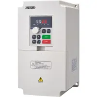 Vevor variabel frekvensdrivning, AC 220V ingång 4KW variabel frekvens CNC-drivningsomvandlare, VFD 5,5HP 1- eller 3-fas ingång, 3-fas utgång, CNC-motoromvandlare för motorvarvtalsreglering
