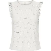 ONLY T-shirt 'ONLSmilla' off-white