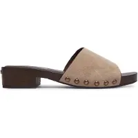 Tamaris Pantolette mörkbeige