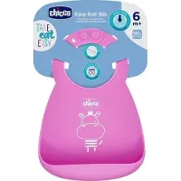 Chicco -102191 SILIKONHAKLAPP ROSA