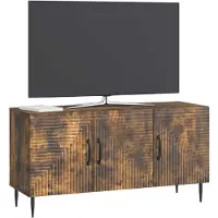 vidaXL TV-skåp Rökt ek 99 x 34,5 x 50 cm Konstruerat trä