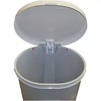 Curver pedalbehållare 25L grå (CUR000145)