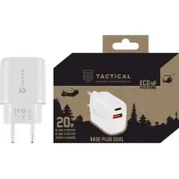 HARAHU Base Plug Dual 20w Usb-a-och Usb-c-väggladdare