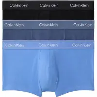 Calvin Klein 3 Pack Low Rise Trunks Icon Cotton Stretch