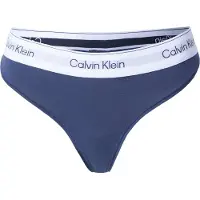 Calvin Klein Underwear String marinblå / ljusgrå / svart / vit