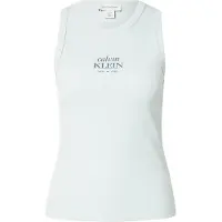 Calvin Klein Jeans Slim Ribbed Cotton Tank Top
