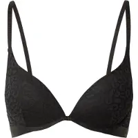Tommy Hilfiger Leopard Lace Plunge Push Up Bra
