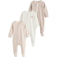 Next Pyjamas ljusbeige / mörkbeige / ljusbrun