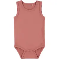 Minymo Body u/ä - Bambu - Vissnade Rose - - 74 - Body U/Ä