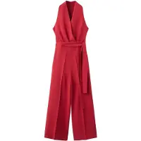 Mango Jumpsuit 'CRISTINA' röd