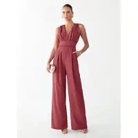 BWLDR Jumpsuit 'LYLE' rosa