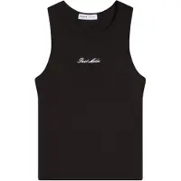 Bershka T-shirt svart / vit