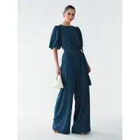 BWLDR Jumpsuit 'Laney' petrol