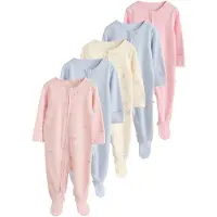 Next Pyjamas beige / ljusblå / rosa / svart