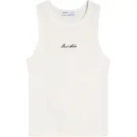 Bershka T-shirt svart / off-white