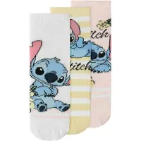 Name it Sockor 'NMFANDI STITCH' ljusblå / gul / rosa / vit