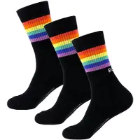 Björn Borg Core Crew Sock 3-pack Svart, 41-45