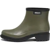 Aigle Ankelboots 'Fulfeel low' oliv / svart / vit