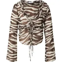 MYLAVIE by Sarah Harrison Blus svart / vit