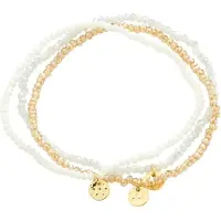Pilgrim Armband ' Indigo ' guld