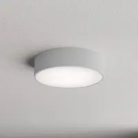 TEMAR LIGHTING Taklampa Cleo 300 , dimbar, Aluminium / grå / zink, Vardagsrum / matsal, Metall, Modern, Taklampa