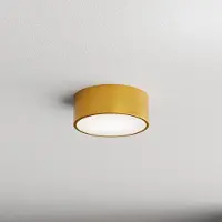TEMAR LIGHTING Taklampa med rörelsesensor Cleo 200 , Mässing / guld, Hall, Metall, Modern, Taklampa med rörelsedetektor