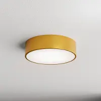 TEMAR LIGHTING Taklampa Cleo 300 , dimbar, Mässing / guld, Vardagsrum / matsal, Metall, Taklampa